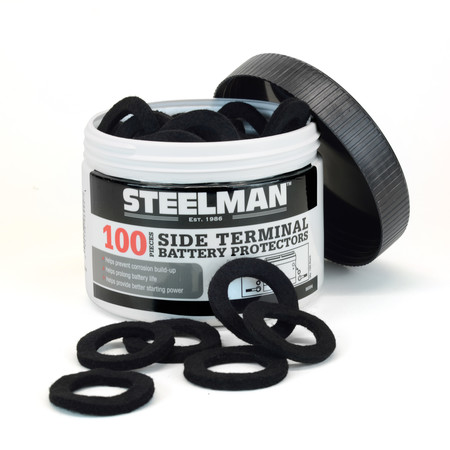 STEELMAN Terminal Protectors for Side Post Batteries, 100-Pack 96994